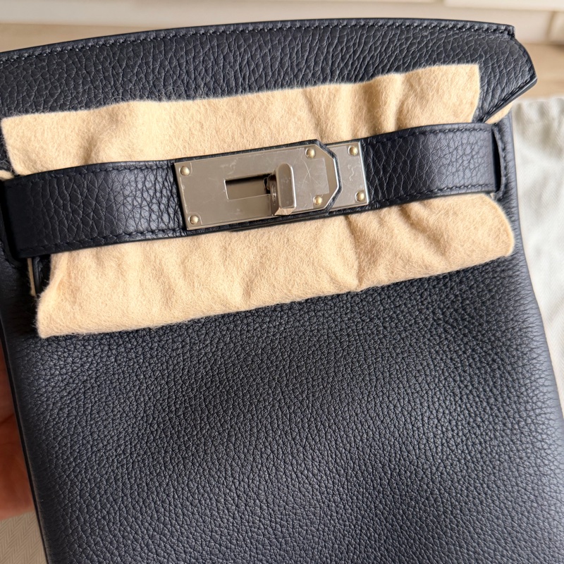 Hermes Hac a dos 黑銀togo皮-3