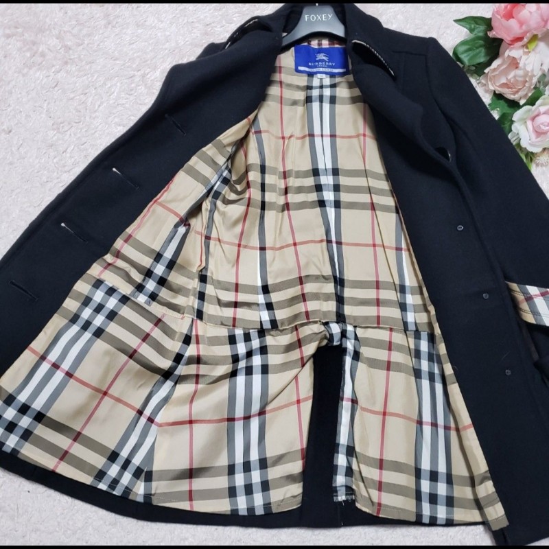 極美/Burberry /時尚女神羊毛大衣-2