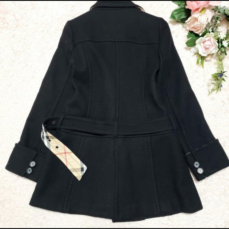 極美/Burberry /時尚女神羊毛大衣-3