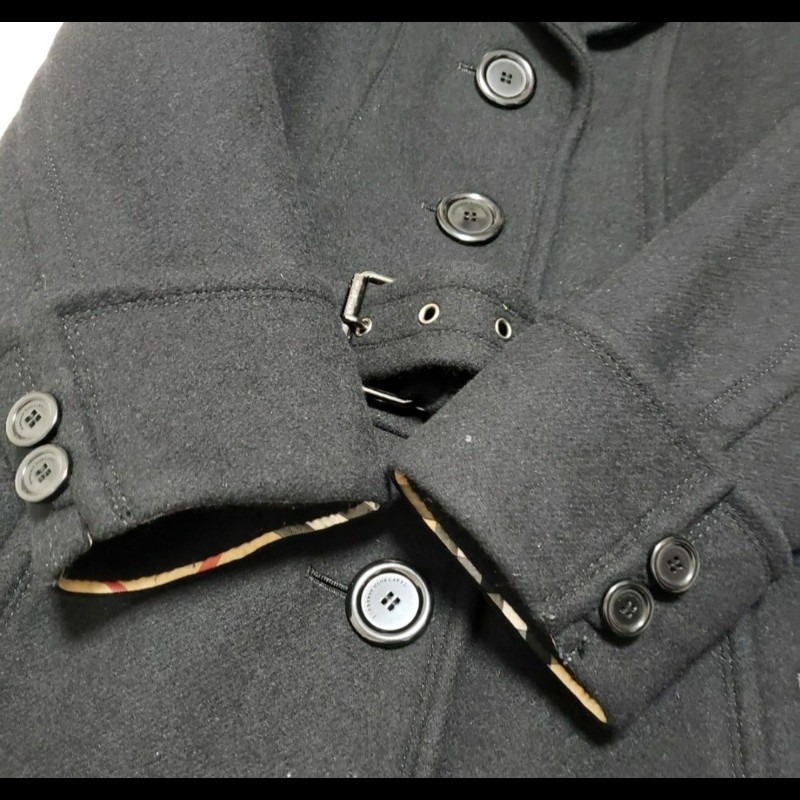 極美/Burberry /時尚女神羊毛大衣-5