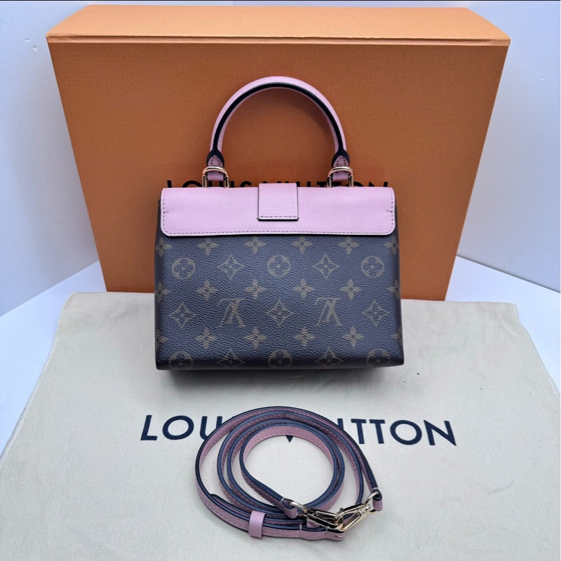 【97新 ✨ 全網最低價!】LV locky BB 老花鎖頭粉色斜挎手提包 少女心滿滿(下單前先詢問庫存❗️)-6