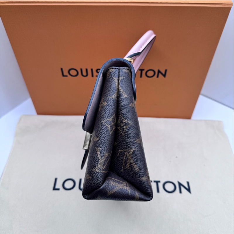 【97新 ✨ 全網最低價!】LV locky BB 老花鎖頭粉色斜挎手提包 少女心滿滿(下單前先詢問庫存❗️)-7