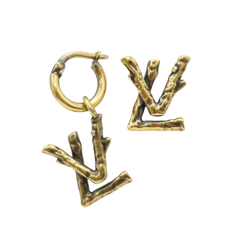 鍍金 Twig 耳環【LOUIS VUITTON LV 路易威登】 MP2454-0