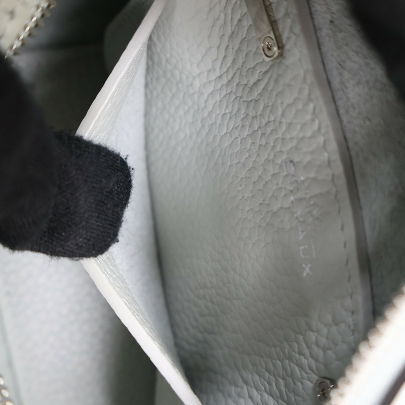 灰綠色 牛皮 Cool Box Nano 肩背包【Delvaux德爾沃】 AA0669AQY-6