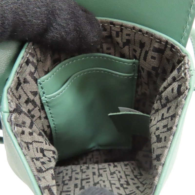 綠色 牛皮 Le Pliage Xtra Phone Case 肩背包【Longchamp 瓏驤】 34178987D90-4