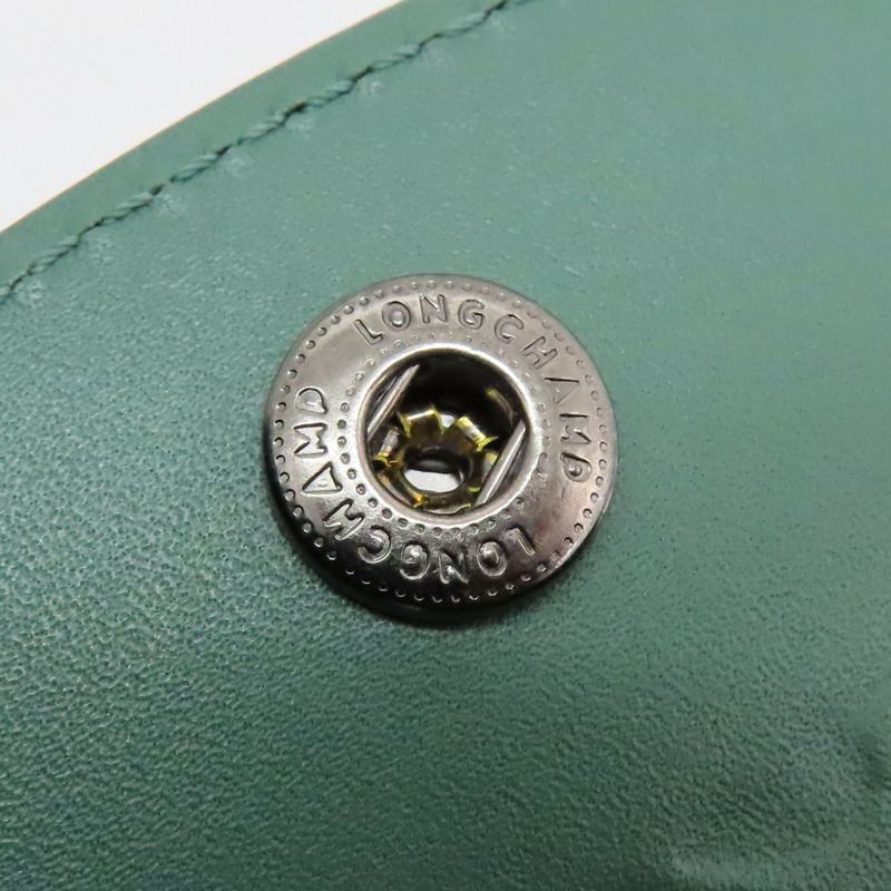 綠色 牛皮 Le Pliage Xtra Phone Case 肩背包【Longchamp 瓏驤】 34178987D90-14