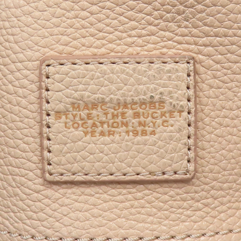 粉色 牛皮 水桶包 兩用包【MARC JACOBS 馬克·雅各布斯】 2S3HCR058H03-5