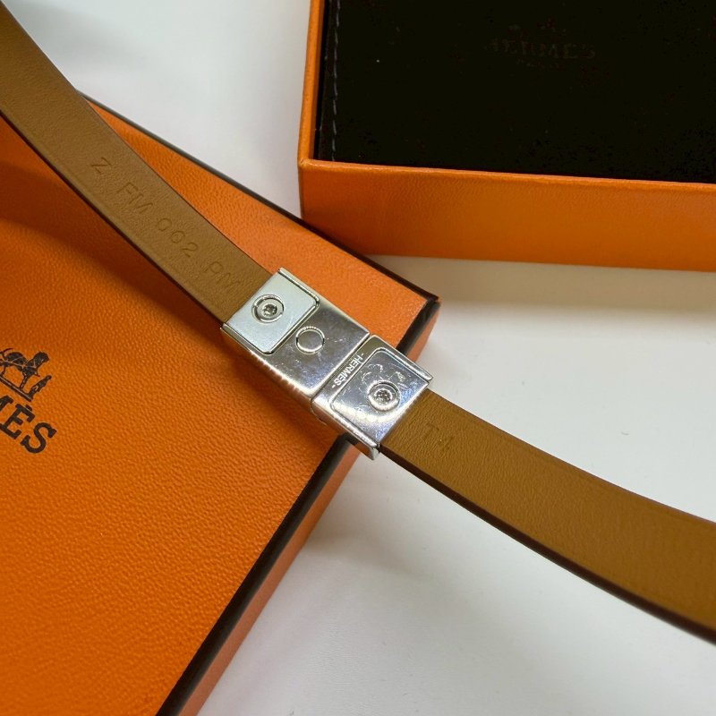 HERMES Kelly Men bracelet雙圈手環-4
