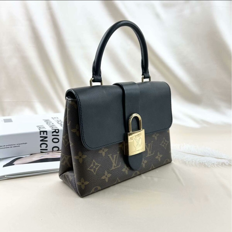 【97新 ✨ 全網最低價!】LV locky BB 老花鎖頭黑色斜挎手提包 少女心滿滿(下單前先詢問庫存❗️)-6