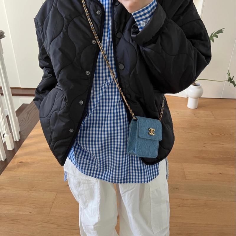 【97新 ✨ 全網最低價！】Chanel 丹寧牛仔鏈條斜挎包（下單前先詢問庫存❗️）-2