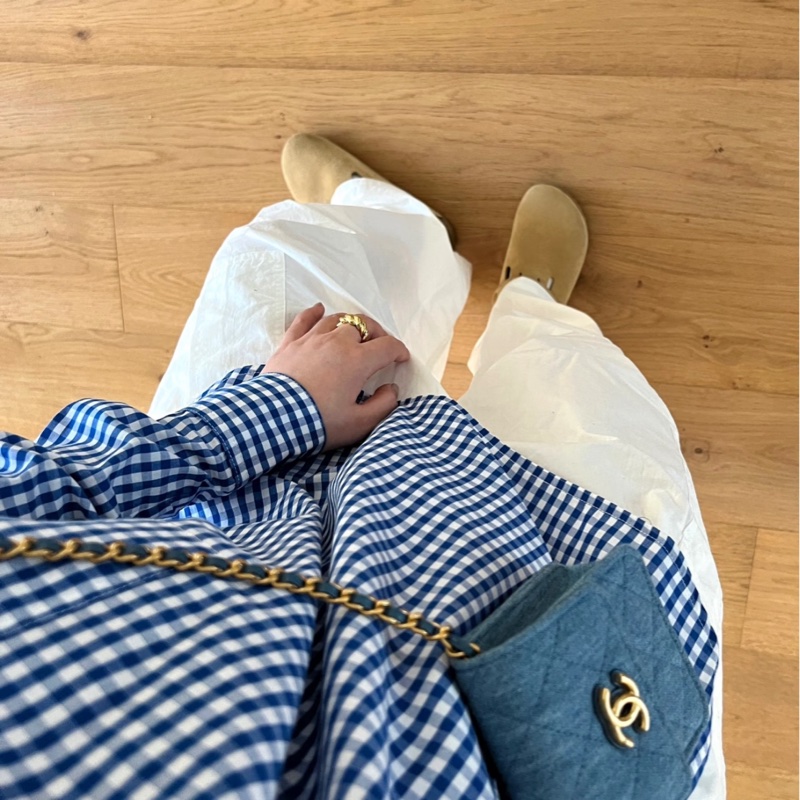 【97新 ✨ 全網最低價！】Chanel 丹寧牛仔鏈條斜挎包（下單前先詢問庫存❗️）-3