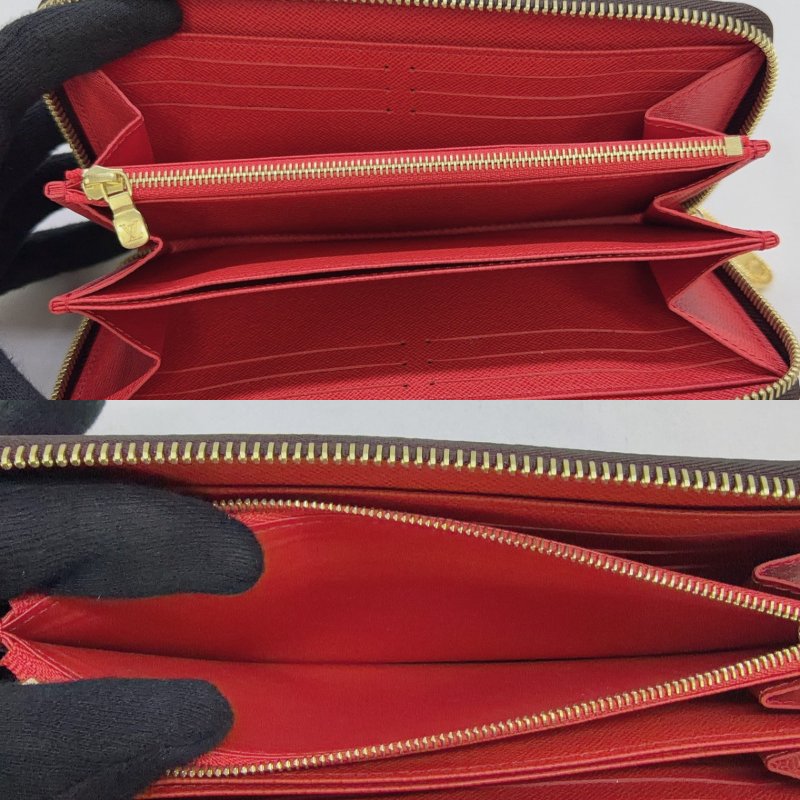 LV Monogram老花拉鍊長夾-4
