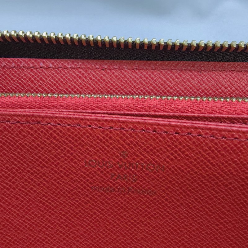 LV Monogram老花拉鍊長夾-6