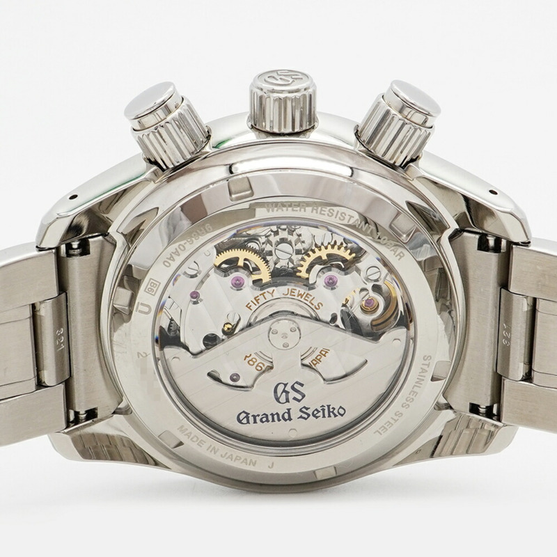 精工 Grand SBGC203 9R86-0AA0 黑色錶盤男士腕錶-4