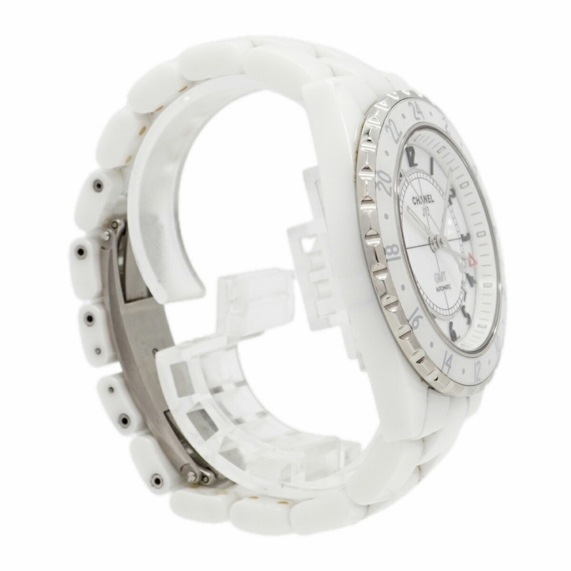 香奈兒 J12 GMT H2126 白色錶盤男士腕錶-2