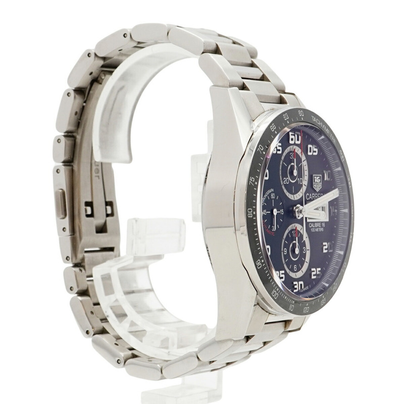TAG Heuer 豪雅卡萊拉 CV2A1R 黑色錶盤男士腕錶-2
