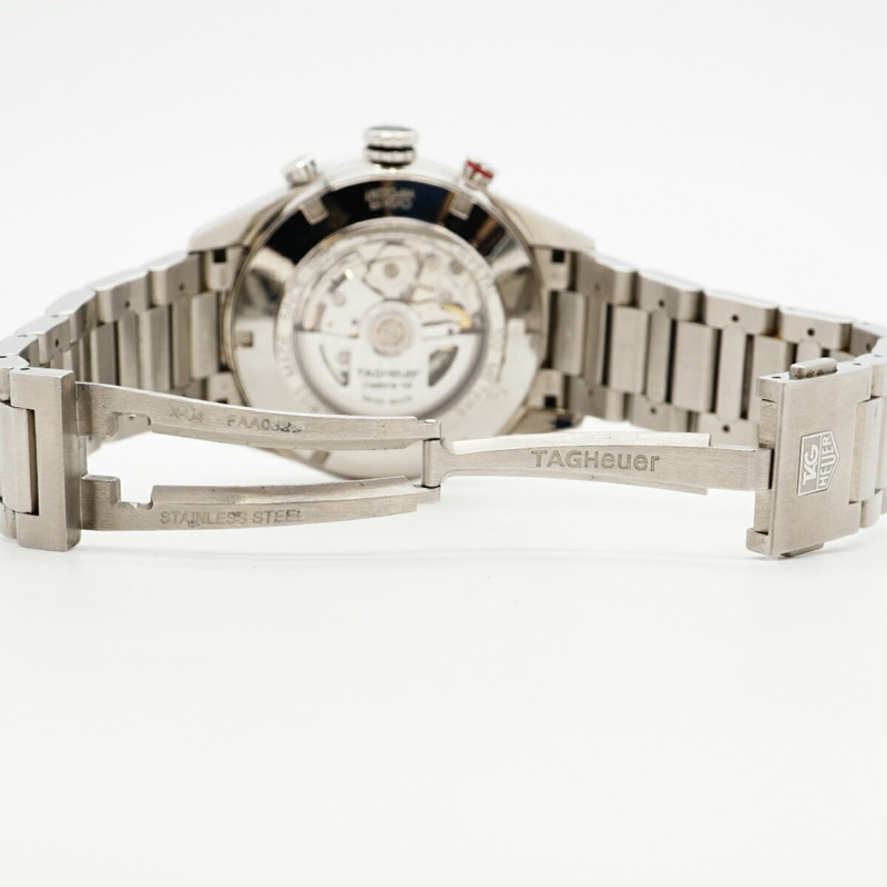 TAG Heuer 豪雅卡萊拉 CV2A1R 黑色錶盤男士腕錶-3