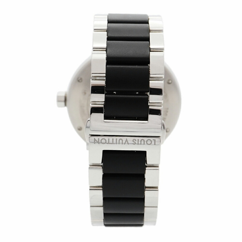 路易威登 Tambour Diamant GM Q111C 黑色錶盤男士腕錶-6