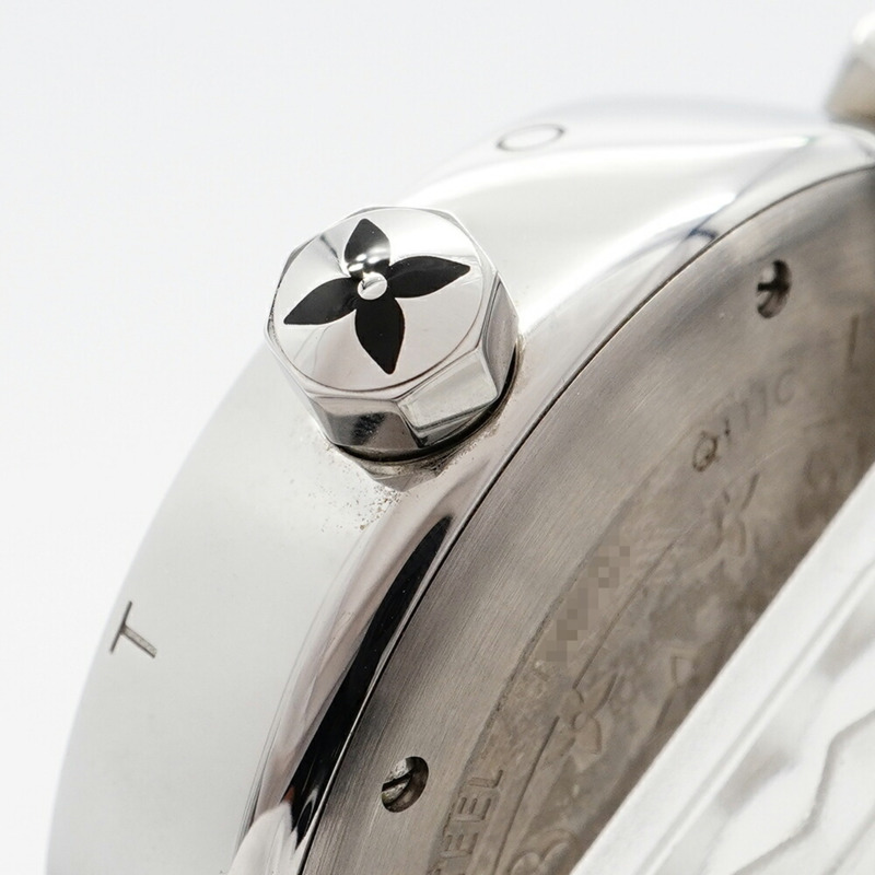 路易威登 Tambour Diamant GM Q111C 黑色錶盤男士腕錶-7