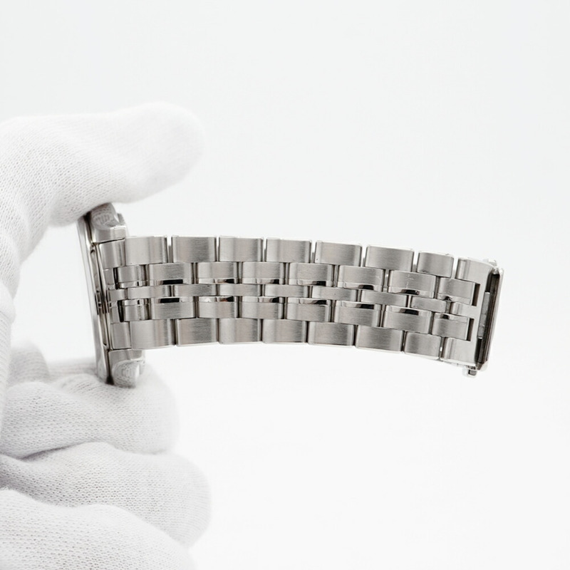 精工 Grand SBGT015 9F83-0AB0 銀色錶盤男士腕錶-5