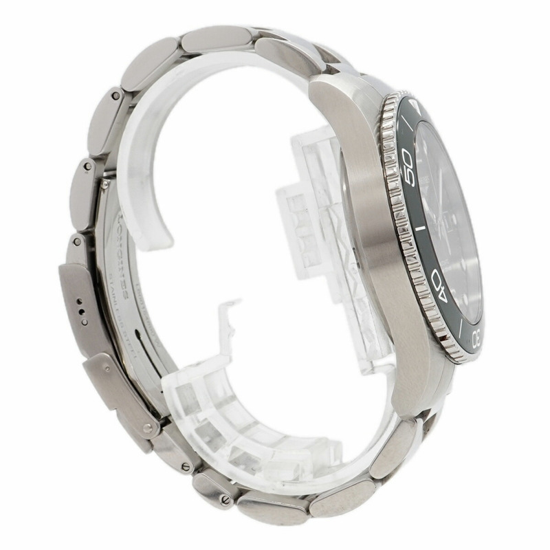 浪琴錶 HydroConquest L3.782.4 綠色錶盤男士腕錶-3