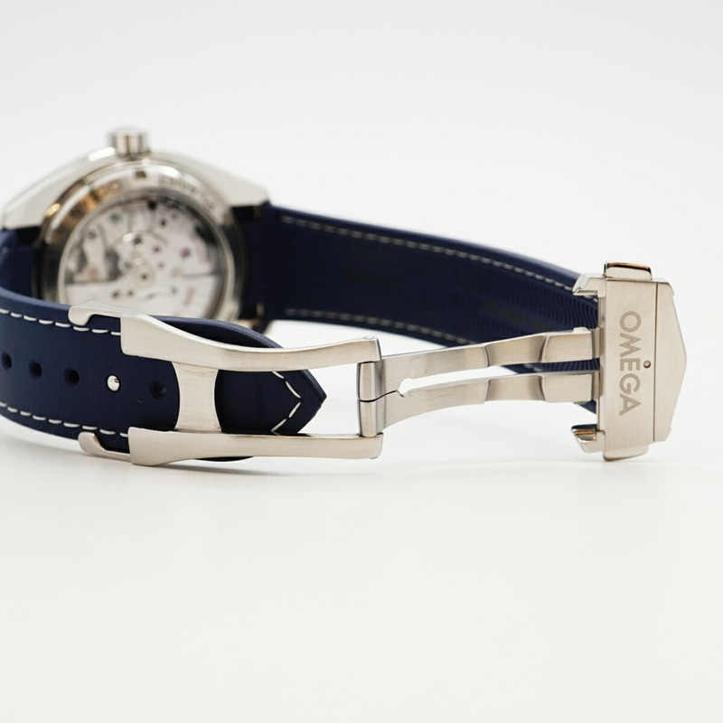 歐米茄海馬系列海洋宇宙232.32.44.22.03.001海軍藍錶盤男士腕錶-4