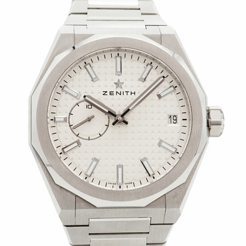 真力時 Defy Skyline 03.9300.3620 銀色錶盤男士腕錶