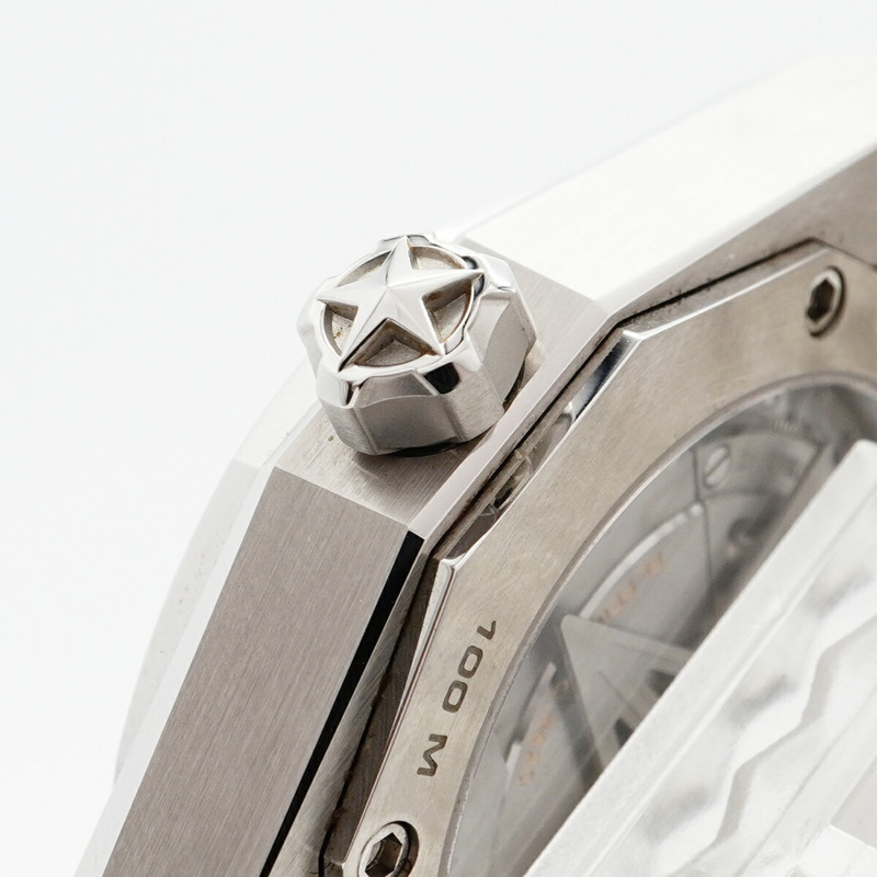 真力時 Defy Skyline 03.9300.3620 銀色錶盤男士腕錶-8