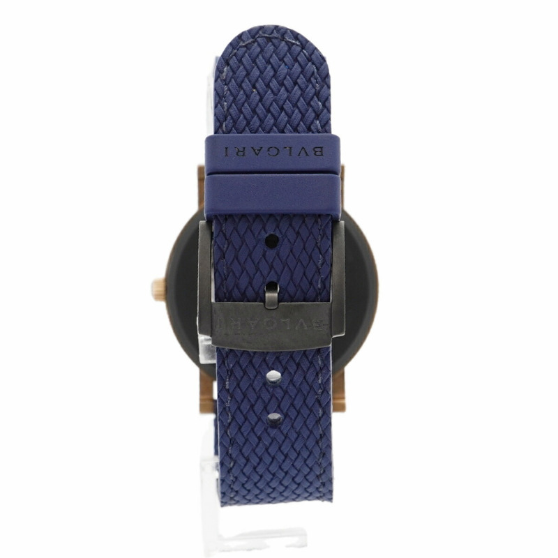 Bvlgari Solotempo BB41B 海軍藍錶盤男士手錶-7