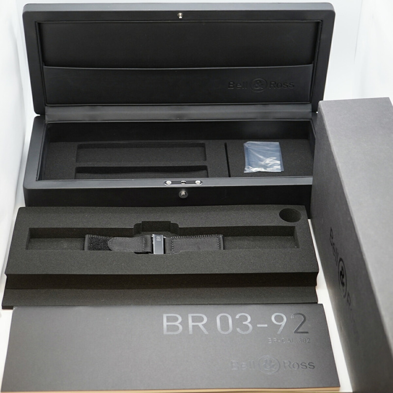 Bell & Ross BR03 黑色霧面 BR0392-BL-CE 錶盤男士腕錶-1