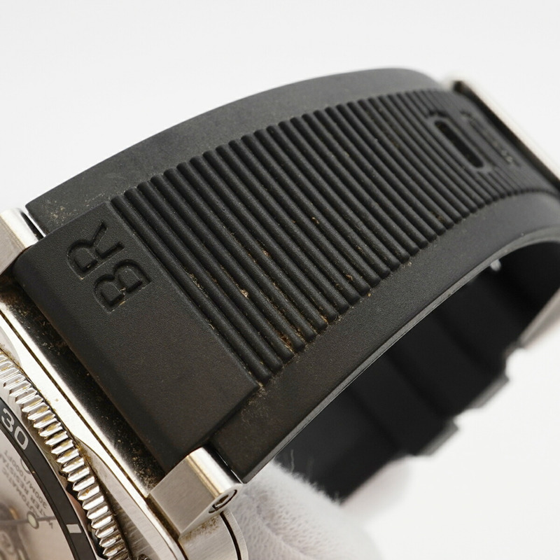 Bell & Ross BR03 Diver 白色 BR0392-D-WH-ST SRB 銀色錶盤男士腕錶-7