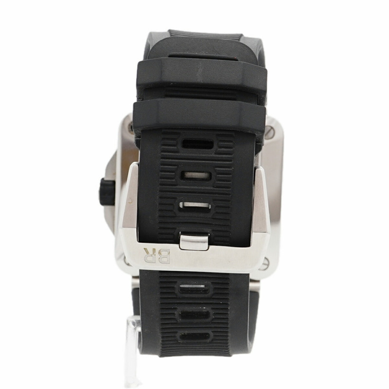 Bell & Ross BR03 Diver 白色 BR0392-D-WH-ST SRB 銀色錶盤男士腕錶-8