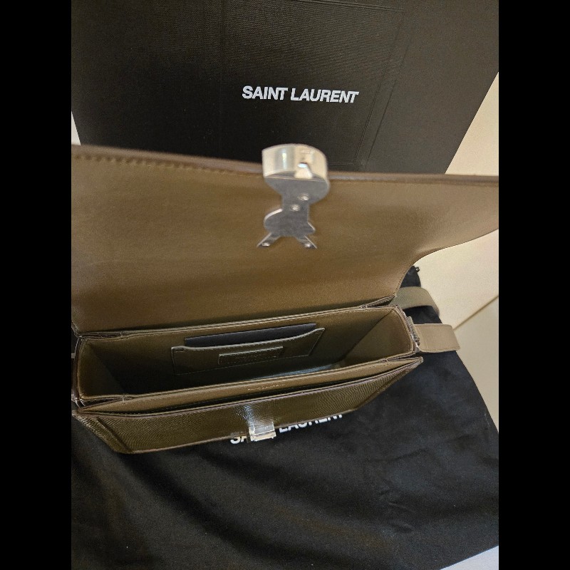 Saint Laurent Solferino Medium shoulder bag 肩背包 斜背包 蜥蜴皮 YSL-3