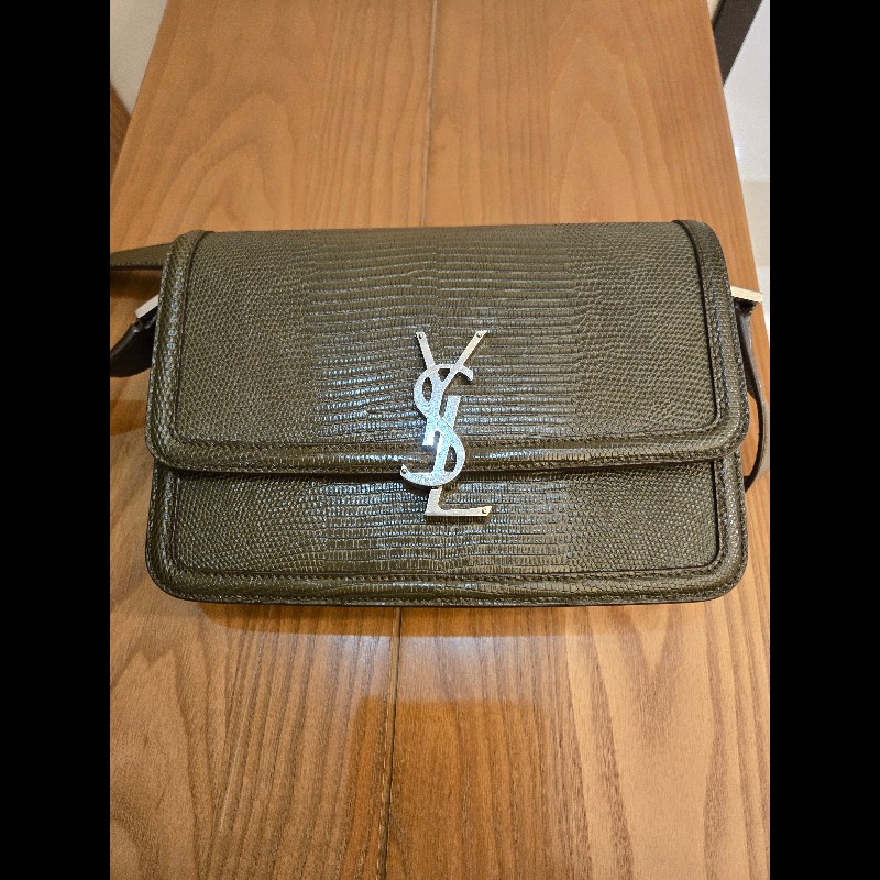 Saint Laurent Solferino Medium shoulder bag 肩背包 斜背包 蜥蜴皮 YSL-6