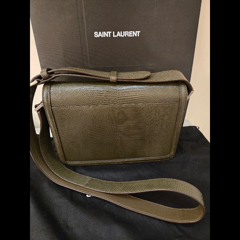 Saint Laurent Solferino Medium shoulder bag 肩背包 斜背包 蜥蜴皮 YSL-7