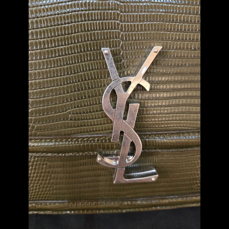 Saint Laurent Solferino Medium shoulder bag 肩背包 斜背包 蜥蜴皮 YSL-10