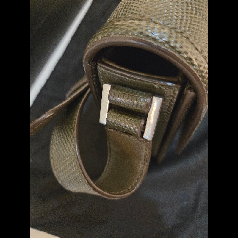 Saint Laurent Solferino Medium shoulder bag 肩背包 斜背包 蜥蜴皮 YSL-12