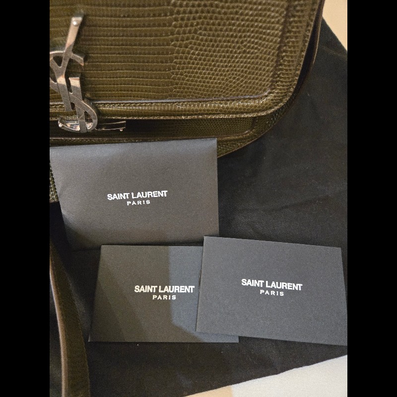 Saint Laurent Solferino Medium shoulder bag 肩背包 斜背包 蜥蜴皮 YSL-14