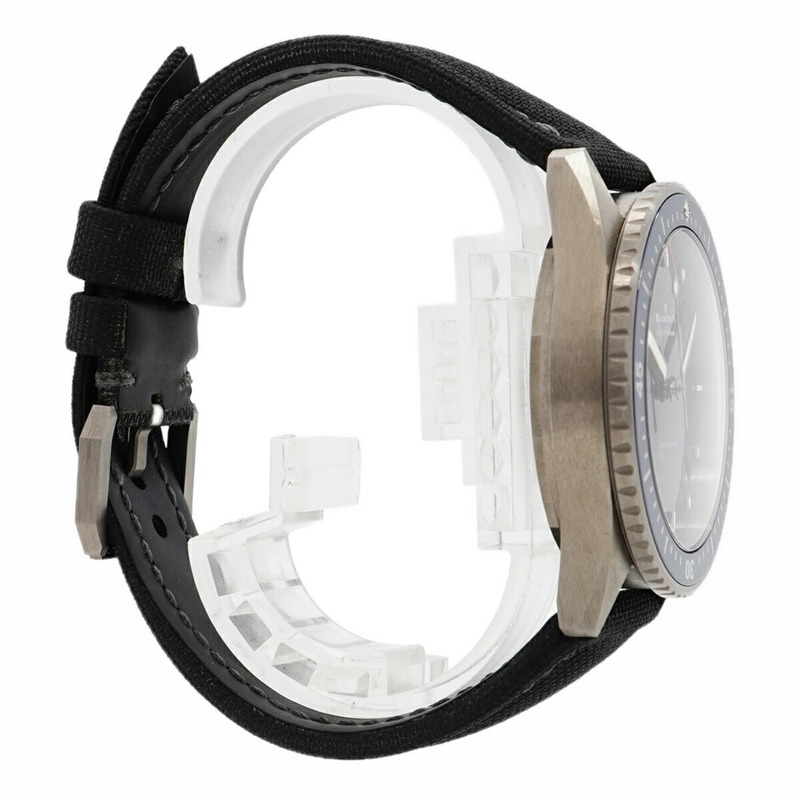 寶珀五十噚Bathyscaphe 5000-0240-O52A海軍藍錶盤男士腕錶-3