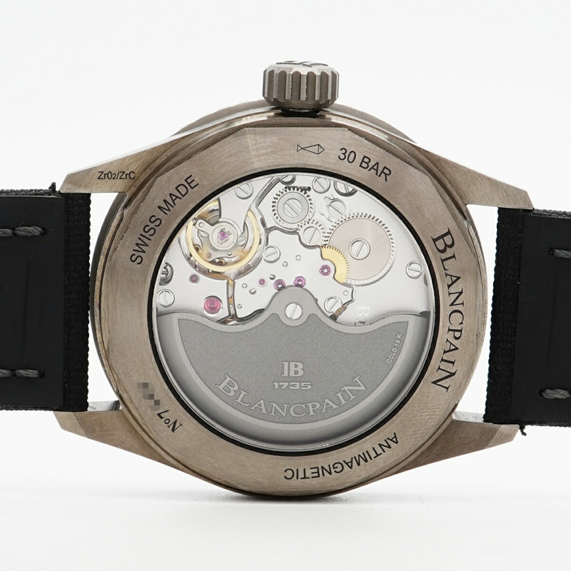 寶珀五十噚Bathyscaphe 5000-0240-O52A海軍藍錶盤男士腕錶-5