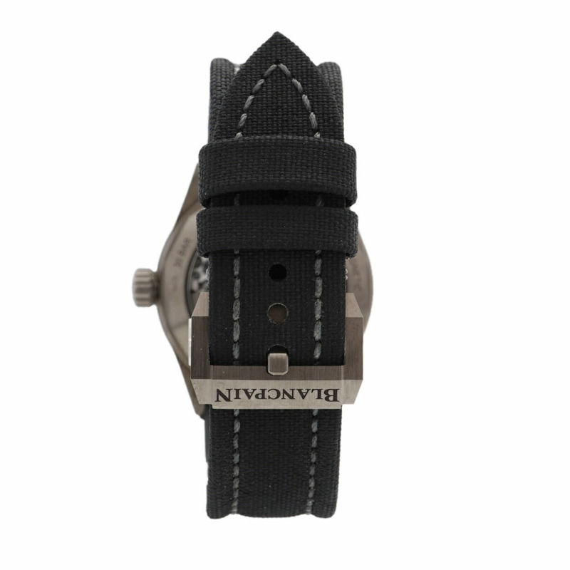 寶珀五十噚Bathyscaphe 5000-0240-O52A海軍藍錶盤男士腕錶-6