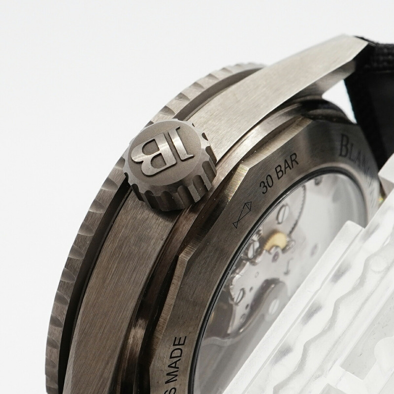 寶珀五十噚Bathyscaphe 5000-0240-O52A海軍藍錶盤男士腕錶-7