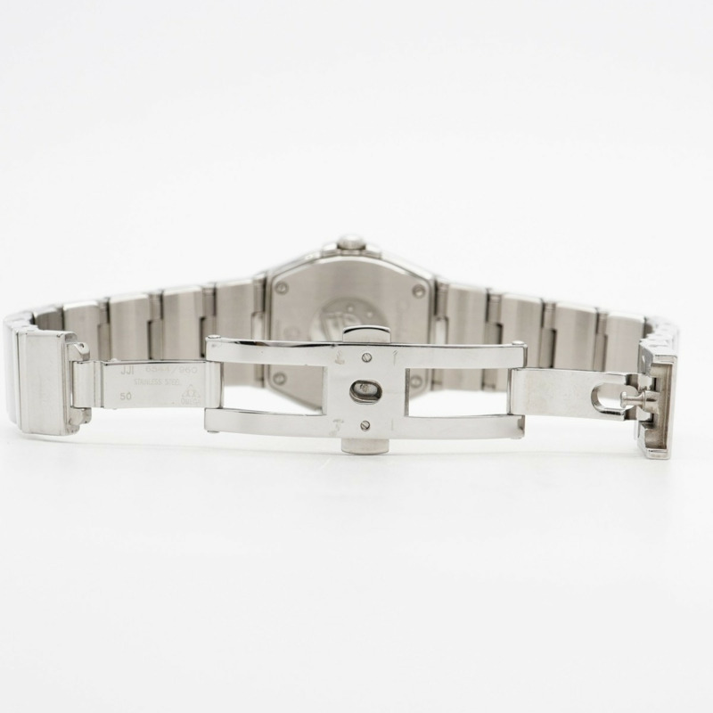 歐米茄星座系列 123.10.24.60.55.002 白色錶盤女錶-4