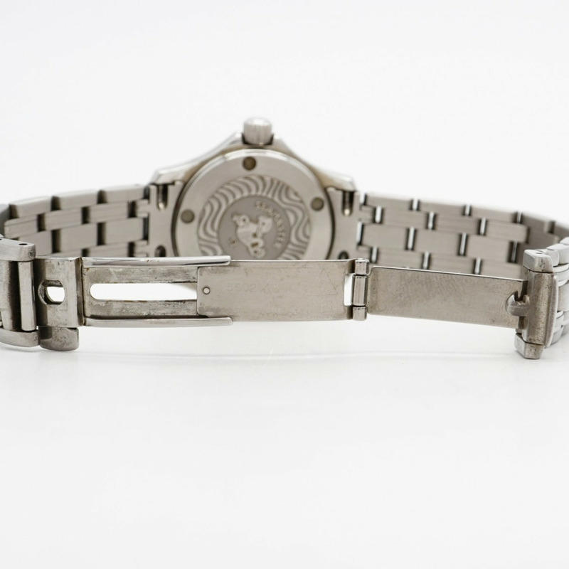 歐米茄海馬系列 2581.31 銀色錶盤女錶-4