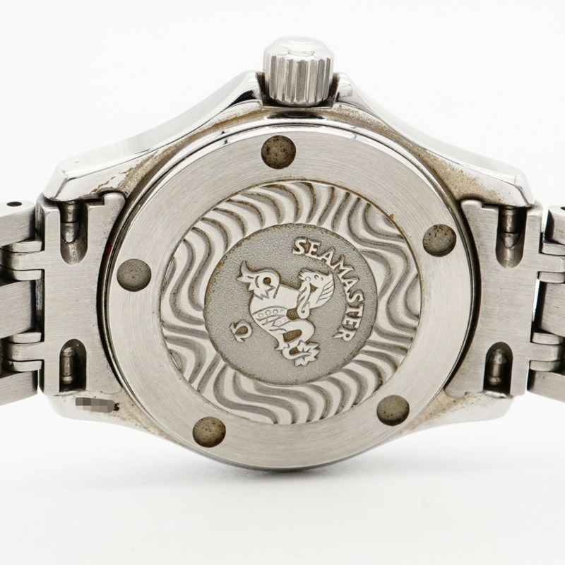 歐米茄海馬系列 2581.31 銀色錶盤女錶-5