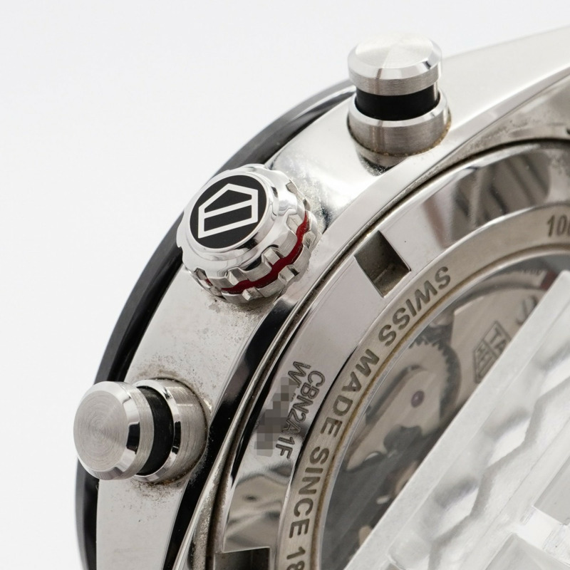 TAG Heuer 豪雅卡萊拉系列 CBN2A1F 黑色錶盤男士腕錶-9