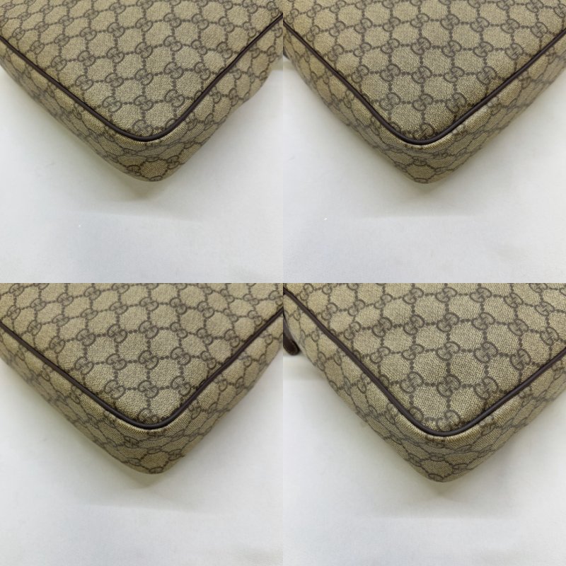 GUCCI GG Supreme帆布斜背包-8