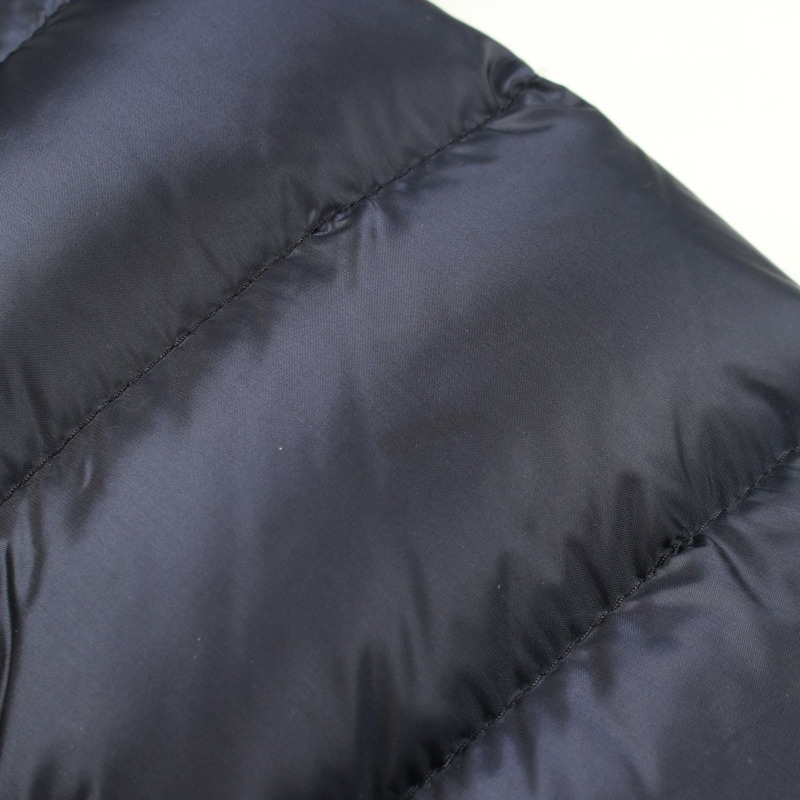 MONCLER HERMINE 羽絨衣 尼龍 海軍藍 #00 二手 女款-5
