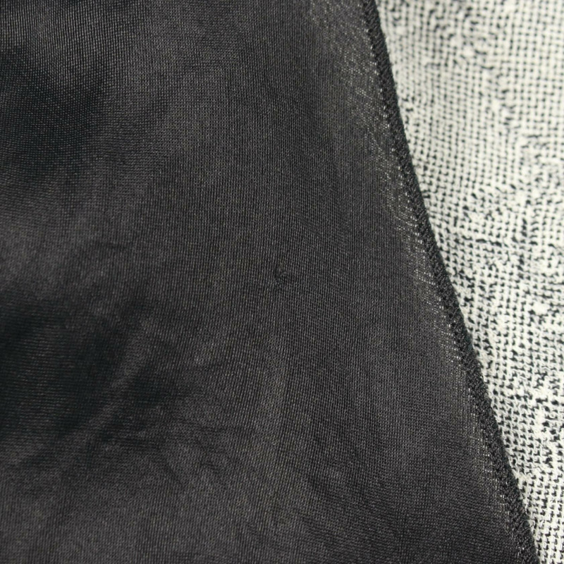 香奈兒 COCO 標誌紐帶短袖襯衫 #34 P47632K06069 棉黏膠纖維-5