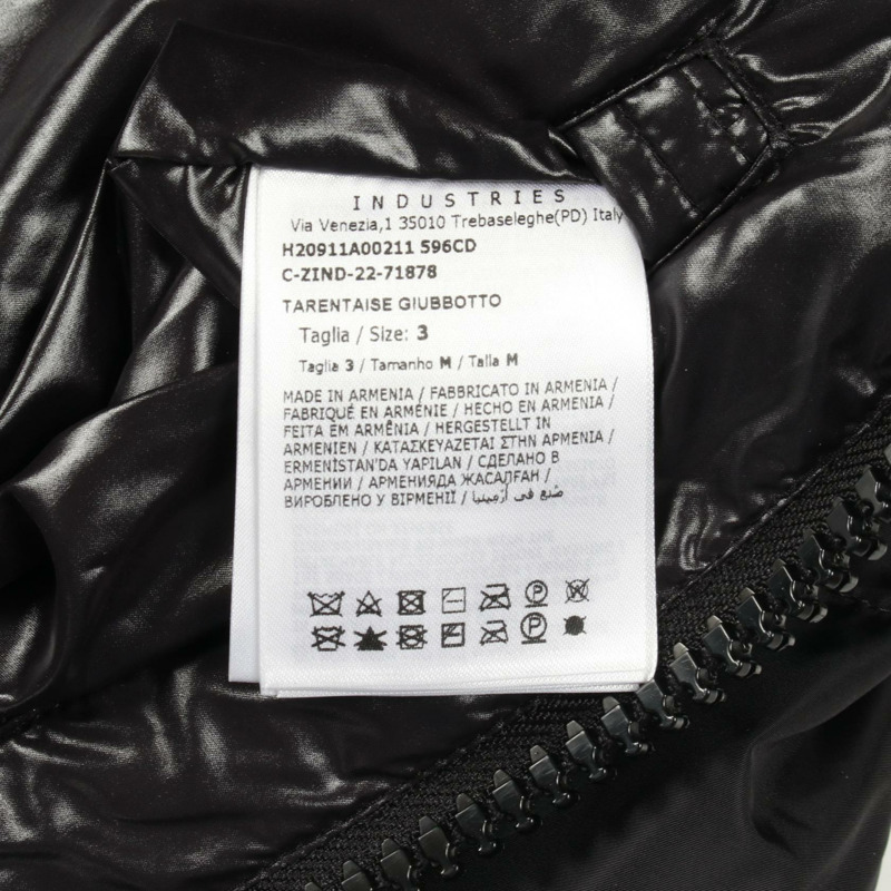 MONCLER TARENTAISE 羽絨外套 1A00211 尼龍 黑色 #3 二手 男款-4